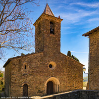 Buy canvas prints of Church of Sant Roma de Joanetes - CR2304-8863-ORT  by Jordi Carrio