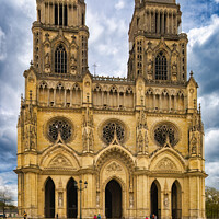 Buy canvas prints of The splendor of the Orléans Cathedral - CR2304-891 by Jordi Carrio