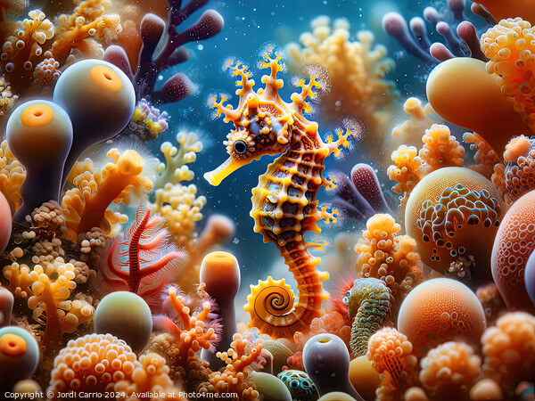 Coral Kingdom - GIA2401-0135-REA Picture Board by Jordi Carrio