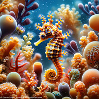 Buy canvas prints of Coral Kingdom - GIA2401-0135-REA by Jordi Carrio