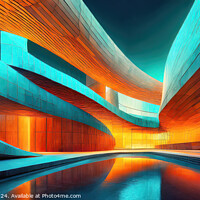 Buy canvas prints of Architectural Dawn - GIA2401-0147-ILU by Jordi Carrio