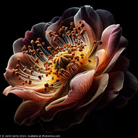 Buy canvas prints of Floral Essence - GIA2401-0122-REA. by Jordi Carrio