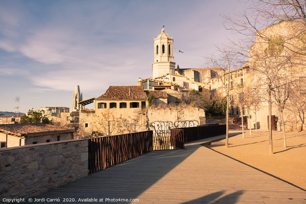 Girona historic center - Catalonia Picture Board by Jordi Carrio