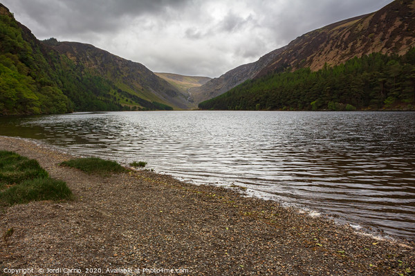 Glendalough the valley of the two lakes Picture Board by Jordi Carrio