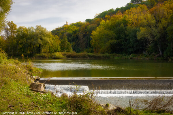 Autumn landscapes in the river Ter. Osona, Catalon Picture Board by Jordi Carrio