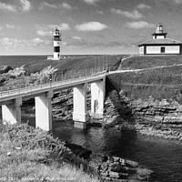 Buy canvas prints of Lighthouse on Pancha Island - Galicia by Jordi Carrio