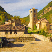 Buy canvas prints of Medieval Charm in Catalonia by Jordi Carrio