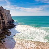 Buy canvas prints of Cliffs of the coast of Sagres, Algarve - 4 by Jordi Carrio