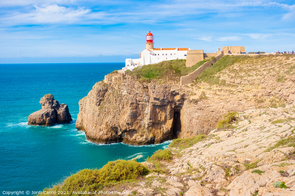 Cape St. Vicente Lighthouse, Algarve-4 Picture Board by Jordi Carrio