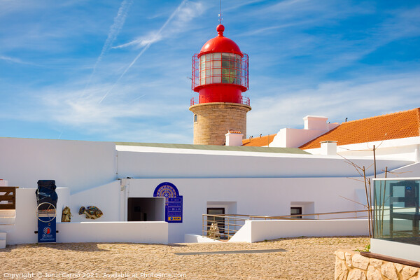 Cape St. Vicente Lighthouse, Algarve-2 Picture Board by Jordi Carrio
