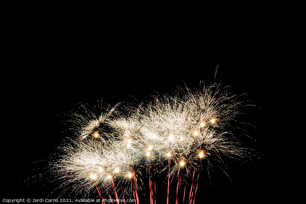 Fireworks details - 4 Picture Board by Jordi Carrio