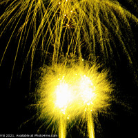 Buy canvas prints of Fireworks details - 9 by Jordi Carrio