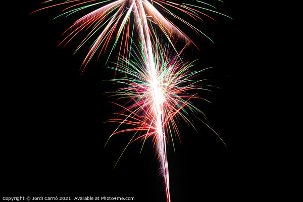 Fireworks details - 10 Picture Board by Jordi Carrio