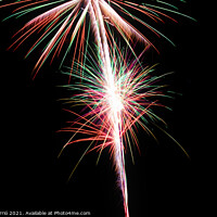 Buy canvas prints of Fireworks details - 10 by Jordi Carrio