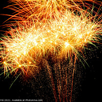 Buy canvas prints of Fireworks details - 11 by Jordi Carrio