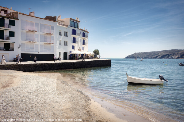 It's Pianc beach in the center of town Picture Board by Jordi Carrio