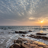 Buy canvas prints of Sunset over Arabian Sea by Svetlana Radayeva