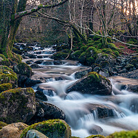 Buy canvas prints of Milky waterfall at Borrowdale by Scott Somerside