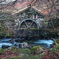 Buy canvas prints of Watermill at Borrowdale by Scott Somerside