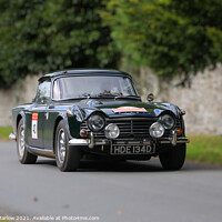 Buy canvas prints of Classic Triumph TR4 by Simon Marlow