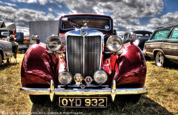 Timeless Beauty Classic MG Picture Board by Simon Marlow