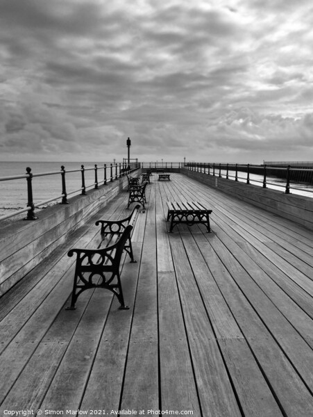 Enchanting Fantasy Pier Picture Board by Simon Marlow