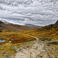 Buy canvas prints of Winter in Snowdonia by Simon Marlow