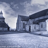 Buy canvas prints of St Mary's Church at Pembridge by Simon Marlow