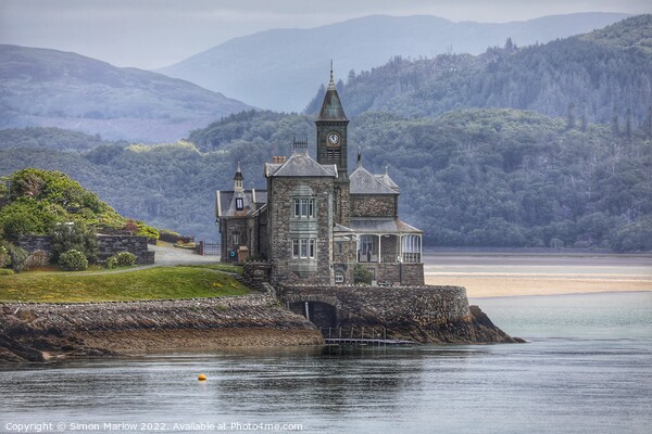 Timeless Beauty The Clock House at Barmouth Picture Board by Simon Marlow