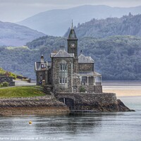 Buy canvas prints of Timeless Beauty The Clock House at Barmouth by Simon Marlow