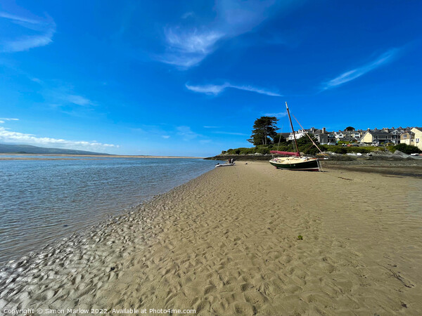 Borth Y Gest in North Wales Picture Board by Simon Marlow