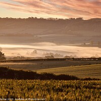 Buy canvas prints of The Clun Valley in South Shropshire by Simon Marlow