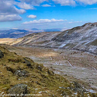 Buy canvas prints of Snowdonia view from Bwlch by Simon Marlow