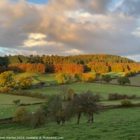 Buy canvas prints of The colours of Autumn by Simon Marlow