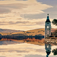 Buy canvas prints of Majestic Sunrise over Portmeirion by Simon Marlow