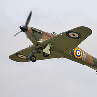 Buy canvas prints of The Mighty Warbird Descends by Simon Marlow