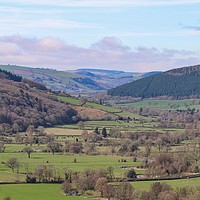 Buy canvas prints of The beautiful Shropshire countryside by Simon Marlow
