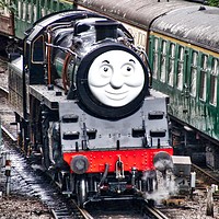 Buy canvas prints of Thomas the Tank Engine by Simon Marlow