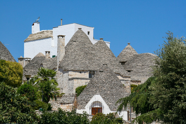 Enchanting Trulli Village in Italy Picture Board by Simon Marlow