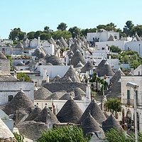 Buy canvas prints of Traditional Trulli houses in Alberobello by Simon Marlow