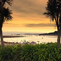 Buy canvas prints of Captivating Sunset Over St Marys by Simon Marlow
