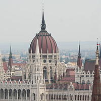 Buy canvas prints of Budapest Parliament Building by Simon Marlow