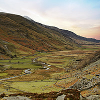 Buy canvas prints of Beautiful Snowdonia Landscape by Simon Marlow