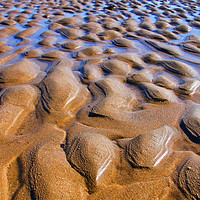 Buy canvas prints of The textures of sand by Simon Marlow