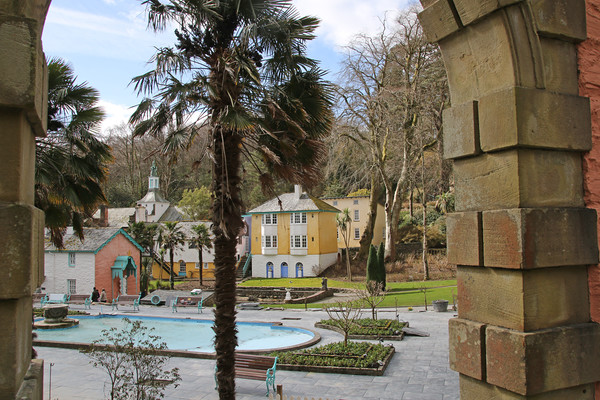 The Architecture of Portmeirion, North Wales Picture Board by Simon Marlow
