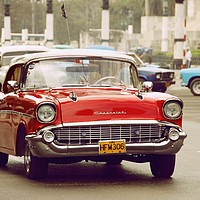 Buy canvas prints of Classic Chevrolet in Havana, Cuba by Simon Marlow