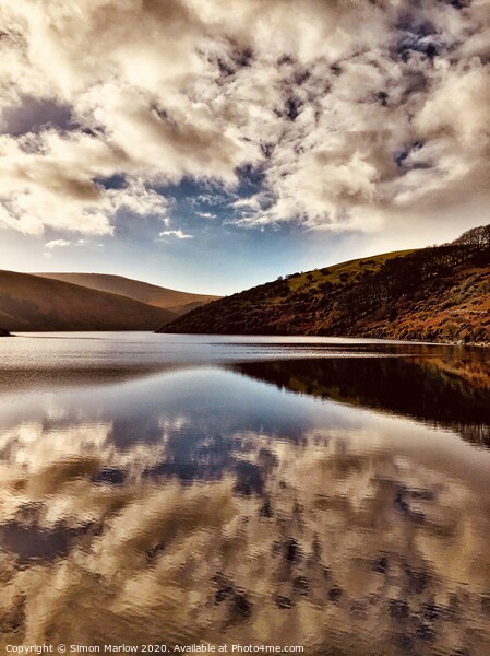 Majestic Meldon Dam Reservoir Picture Board by Simon Marlow