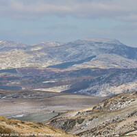 Buy canvas prints of Majestic Snowdonia Mountains by Simon Marlow