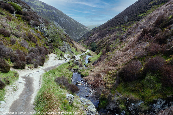 Carding Mill Valley, Shropshire Picture Board by Simon Marlow