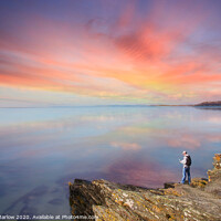 Buy canvas prints of Looking out across the water at Portmeirion by Simon Marlow